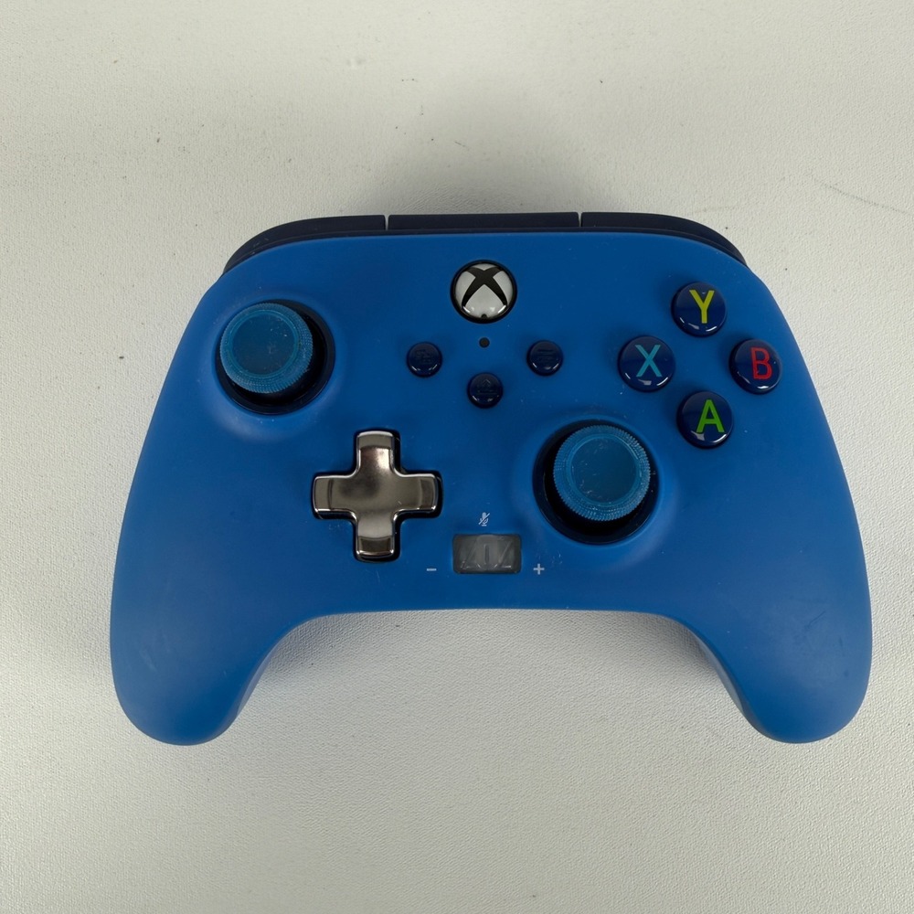PowerA 1518811-01 Enhanced‎ Wired Gaming Controller Blue for Xbox One, X|S, PC